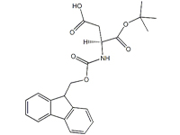 N-芴甲氧羰基-D-天冬氨酸 1-叔丁酯，96%（HPLC） 