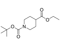 1-(叔丁氧羰基)-4-哌啶甲酸乙酯,98% (HPLC)