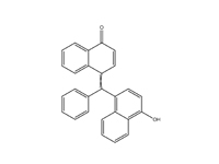 α-萘酚醌苯基甲烷,90%
