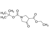 4-氧吡咯烷-1,3-二甲酸1-叔丁基3-乙酯，90%（HPLC) 