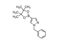 1-苯甲基-4-（4，4，5，5-<em>四</em>甲基-1，3，2-二氧硼戊環(huán)-2-基）吡唑，96%（GC）